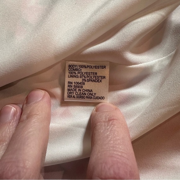 Katherine Kelly Pink Sleeveless Pleated Dress Size 10 - Picture 9 of 9